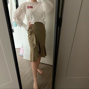 Grey lab Los Angeles long sleeves blouse Oct sale